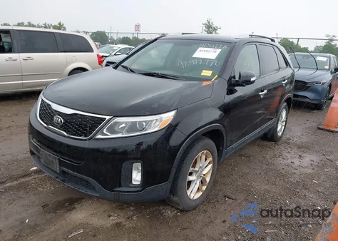 2014 Kia Sorento Lx из США, поврежденный, VIN 5XYKT3A63EG508971